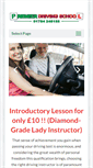 Mobile Screenshot of premierdrivingschool.net